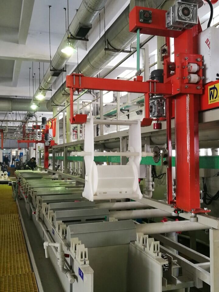 Fully automatic single arm barrel plating production line - Changzhou ...